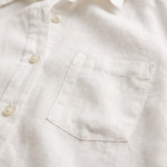Women’s Premium 100% Linen Relaxed Fit Shirt – Classic White - Image 6